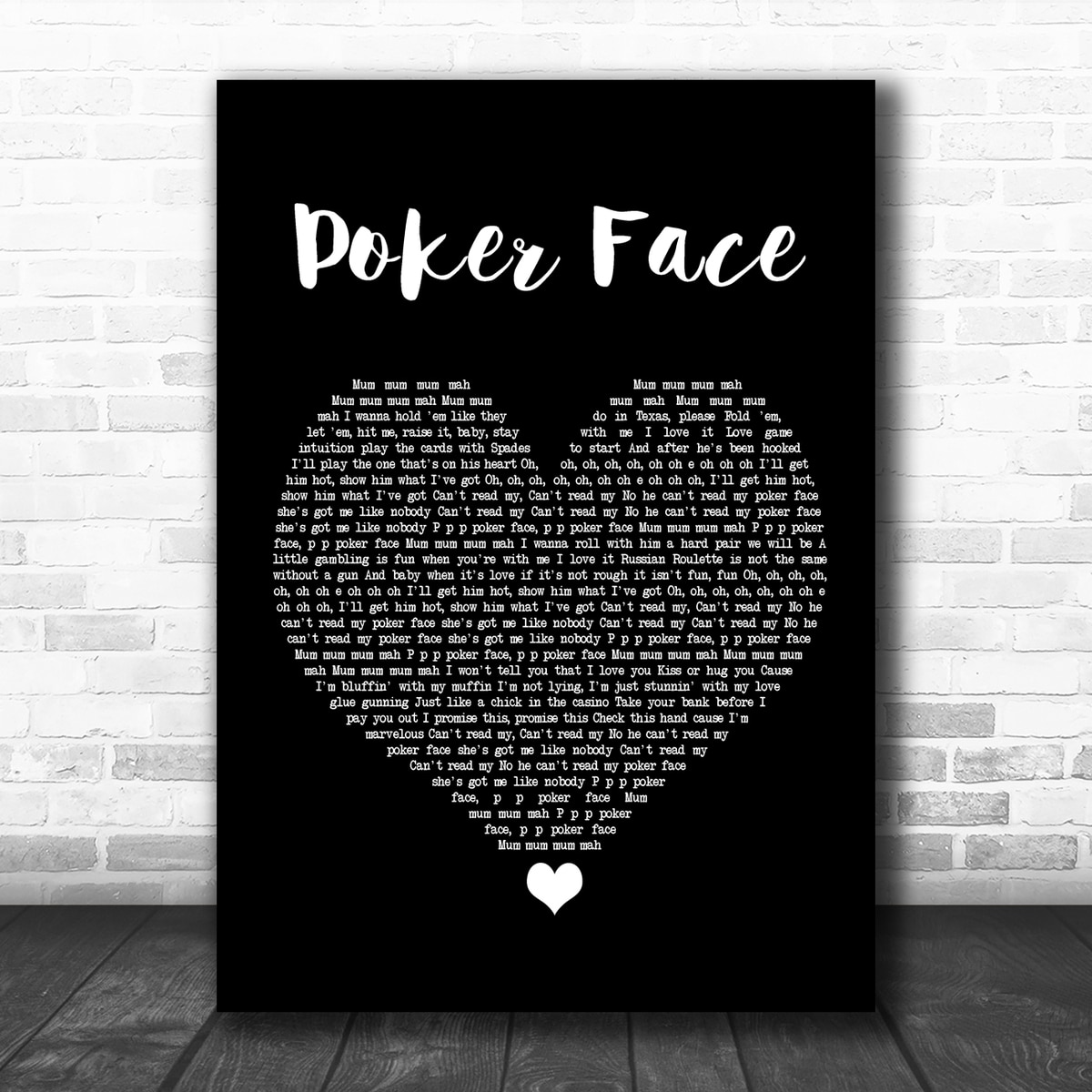 Poker face picture quotes inspirational